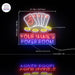 Personalized Ultra-Bright Poker Room LED Sign with Remote (Neon-Style, LED Technology) - Way Up Gifts