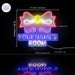 Personalized Ultra-Bright Childrens Girls Room Bedroom LED Sign with Remote (Neon-Style, LED Technology) - Way Up Gifts