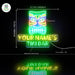 Personalized Ultra-Bright Tiki Bar LED Sign with Remote (Neon-Style, LED Technology) - Way Up Gifts
