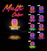 Custom Ultra-Bright Home Brew Brewery Beer-Ale LED Sign with Remote (Neon-Style, LED Technology) - LED Gift Works