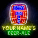 Custom Ultra-Bright Home Brew Brewery Beer-Ale LED Sign with Remote (Neon-Style, LED Technology) - Way Up Gifts