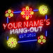 Custom Ultra-Bright Little Girls Room Hang Out She Shed LED Sign with Remote (Neon-Style, LED Technology) - Way Up Gifts