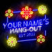 Custom Ultra-Bright Little Girls Room Hang Out She Shed LED Sign with Remote (Neon-Style, LED Technology) - Way Up Gifts