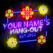 Custom Ultra-Bright Little Girls Room Hang Out She Shed LED Sign with Remote (Neon-Style, LED Technology) - Way Up Gifts