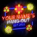 Custom Ultra-Bright Little Girls Room Hang Out She Shed LED Sign with Remote (Neon-Style, LED Technology) - Way Up Gifts