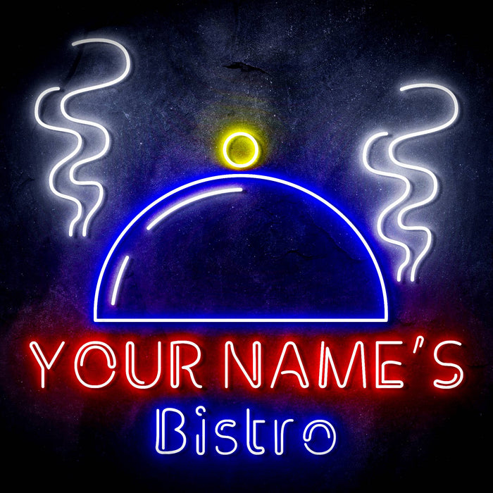 Custom Ultra-Bright Bistro Restaurant Home Kitchen LED Sign with Remote (Neon-Style, LED Technology) - Way Up Gifts