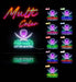 Custom Ultra-Bright Pirate Skull Swords Man Cave Room LED Sign with Remote (Neon-Style, LED Technology) - Way Up Gifts
