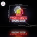 Custom Ultra-Bright Social Club Beer Home Bar LED Sign with Remote (Neon-Style, LED Technology) - Way Up Gifts