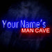 Personalized Ultra-Bright Game Room Man Cave Custom Text LED Sign with Remote (Neon-Style, LED Technology) - Way Up Gifts