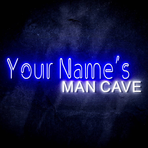 Personalized Ultra-Bright Game Room Man Cave Custom Text LED Sign with Remote (Neon-Style, LED Technology) - Way Up Gifts
