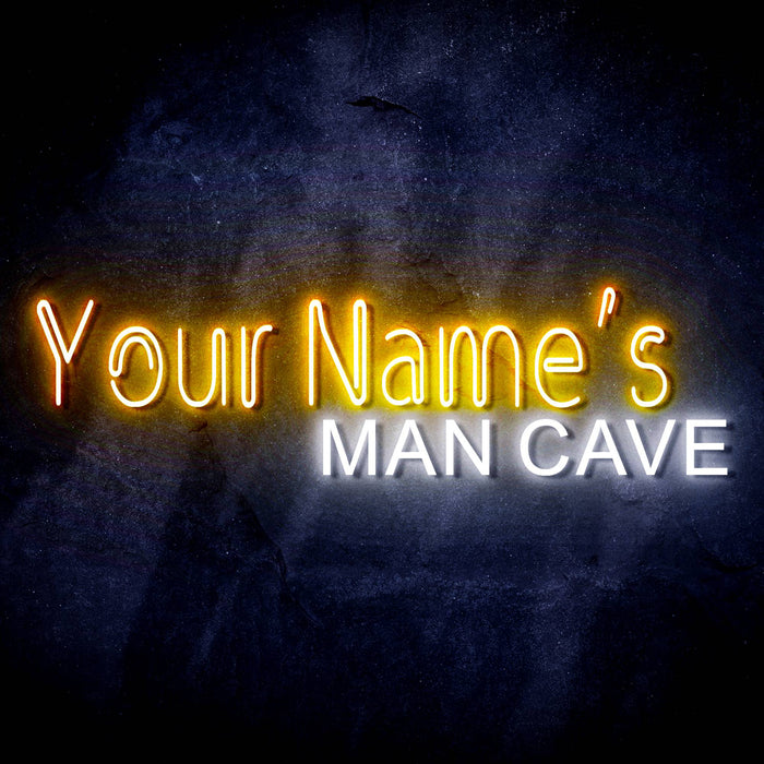 Personalized Ultra-Bright Game Room Man Cave Custom Text LED Sign with Remote (Neon-Style, LED Technology) - Way Up Gifts