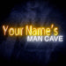 Personalized Ultra-Bright Game Room Man Cave Custom Text LED Sign with Remote (Neon-Style, LED Technology) - Way Up Gifts