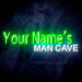 Personalized Ultra-Bright Game Room Man Cave Custom Text LED Sign with Remote (Neon-Style, LED Technology) - Way Up Gifts