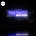 Personalized Ultra-Bright Game Room Man Cave Custom Text LED Sign with Remote (Neon-Style, LED Technology) - Way Up Gifts