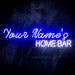 Personalized Ultra-Bright Home Bar Custom Text LED Sign with Remote (Neon-Style, LED Technology) - Way Up Gifts