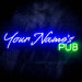Personalized Ultra-Bright Bar Pub Custom Text LED Sign with Remote (Neon-Style, LED Technology) - Way Up Gifts