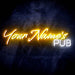 Personalized Ultra-Bright Bar Pub Custom Text LED Sign with Remote (Neon-Style, LED Technology) - Way Up Gifts