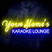 Personalized Ultra-Bright Karaoke Lounge Custom Text LED Sign with Remote (Neon-Style, LED Technology) - Way Up Gifts