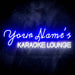 Personalized Ultra-Bright Karaoke Lounge Custom Text LED Sign with Remote (Neon-Style, LED Technology) - Way Up Gifts