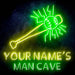 Custom Ultra-Bright Baseball Man Cave LED Sign with Remote (Neon-Style, LED Technology) - Way Up Gifts