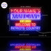 Custom Ultra-Bright Welcome Patriots Country Man Cave LED Sign with Remote (Neon-Style, LED Technology) - Way Up Gifts