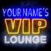 Personalized Ultra-Bright VIP Lounge LED Sign with Remote (Neon-Style, LED Technology) - Way Up Gifts