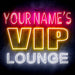 Personalized Ultra-Bright VIP Lounge LED Sign with Remote (Neon-Style, LED Technology) - Way Up Gifts