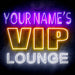 Personalized Ultra-Bright VIP Lounge LED Sign with Remote (Neon-Style, LED Technology) - Way Up Gifts