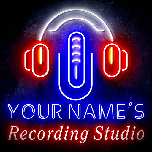 Custom Ultra-Bright Radio Music On Air Recording Studio LED Sign with Remote (Neon-Style, LED Technology) - Way Up Gifts