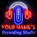 Custom Ultra-Bright Radio Music On Air Recording Studio LED Sign with Remote (Neon-Style, LED Technology) - Way Up Gifts