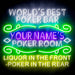 Custom Ultra-Bright Game Room Poker Bar LED Sign with Remote (Neon-Style, LED Technology) - Way Up Gifts
