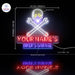 Custom Ultra-Bright Skull Tools Motorcycle Biker's Garage LED Sign with Remote (Neon-Style, LED Technology) - Way Up Gifts