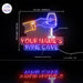 Custom Ultra-Bright Lounge Room Wine Cave LED Sign with Remote (Neon-Style, LED Technology) - Way Up Gifts