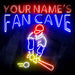 Custom Ultra-Bright Baseball Fan Cave LED Sign with Remote (Neon-Style, LED Technology) - Way Up Gifts
