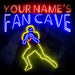 Custom Ultra-Bright Football Fan Cave LED Sign with Remote (Neon-Style, LED Technology) - Way Up Gifts