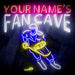 Custom Ultra-Bright Hockey Fan Cave LED Sign with Remote (Neon-Style, LED Technology) - Way Up Gifts