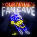 Custom Ultra-Bright Hockey Fan Cave LED Sign with Remote (Neon-Style, LED Technology) - Way Up Gifts