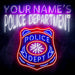 Custom Ultra-Bright Police Department LED Sign with Remote (Neon-Style, LED Technology) - Way Up Gifts