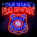 Custom Ultra-Bright Police Department LED Sign with Remote (Neon-Style, LED Technology) - Way Up Gifts