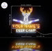 Custom Ultra-Bright Hunting Cabin Bar Deer Camp LED Sign with Remote (Neon-Style, LED Technology) - Way Up Gifts