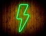 Lightning Bolt Flex Silicone LED Sign (Neon-Style, LED Technology) - Way Up Gifts
