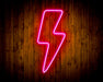 Lightning Bolt Flex Silicone LED Sign (Neon-Style, LED Technology) - Way Up Gifts