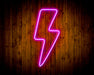Lightning Bolt Flex Silicone LED Sign (Neon-Style, LED Technology) - Way Up Gifts
