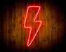 Lightning Bolt Flex Silicone LED Sign (Neon-Style, LED Technology) - Way Up Gifts