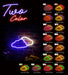 Two Clouds Sky Room Light Flex Silicone LED Sign (Neon-Style, LED Technology) - Way Up Gifts