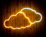 Two Clouds Sky Room Light Flex Silicone LED Sign (Neon-Style, LED Technology) - Way Up Gifts