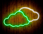 Two Clouds Sky Room Light Flex Silicone LED Sign (Neon-Style, LED Technology) - LED Gift Works