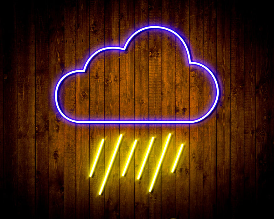 Rain Cloud Flex Silicone LED Sign (Neon-Style, LED Technology) - Way Up Gifts
