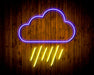 Rain Cloud Flex Silicone LED Sign (Neon-Style, LED Technology) - Way Up Gifts