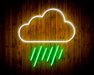 Rain Cloud Flex Silicone LED Sign (Neon-Style, LED Technology) - Way Up Gifts